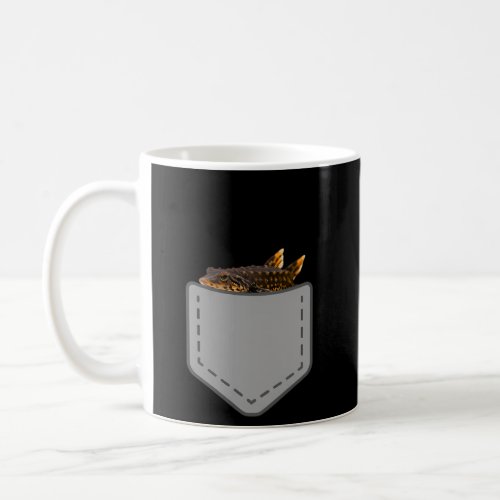 Bristlenose Pleco Fish In Your Pocket Fishing Coffee Mug
