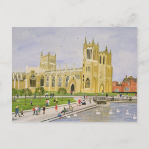 Bristol Cathedral and College Green 1989 Postcard