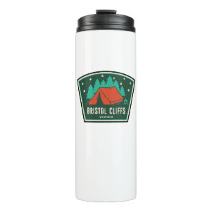 Bristol Cliffs Wilderness Vermont Camping Thermal Tumbler