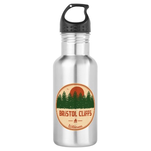 Bristol Cliffs Wilderness Vermont Stainless Steel Water Bottle