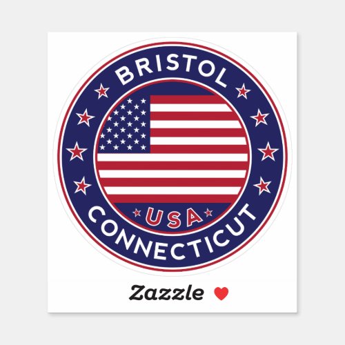 Bristol Connecticut Bristol Sticker