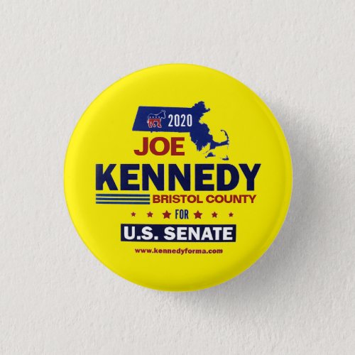 Bristol County for Joe Kennedy 2020 Button