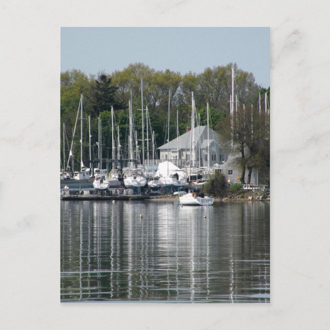 Bristol Harbor Postcard (Front)