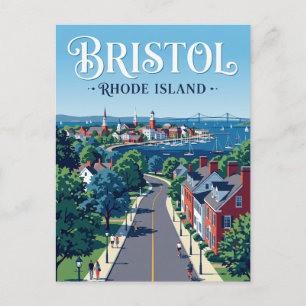 Bristol Rhode Island Postcard