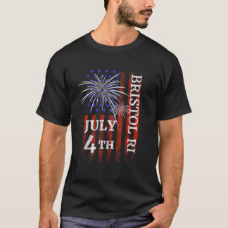 Bristol RI 4th of July Independence Day T Shirt