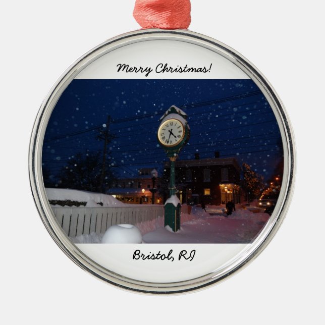 Bristol, RI Ornament (Front)