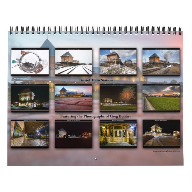 Bristol Train Station Calendar (Cover)