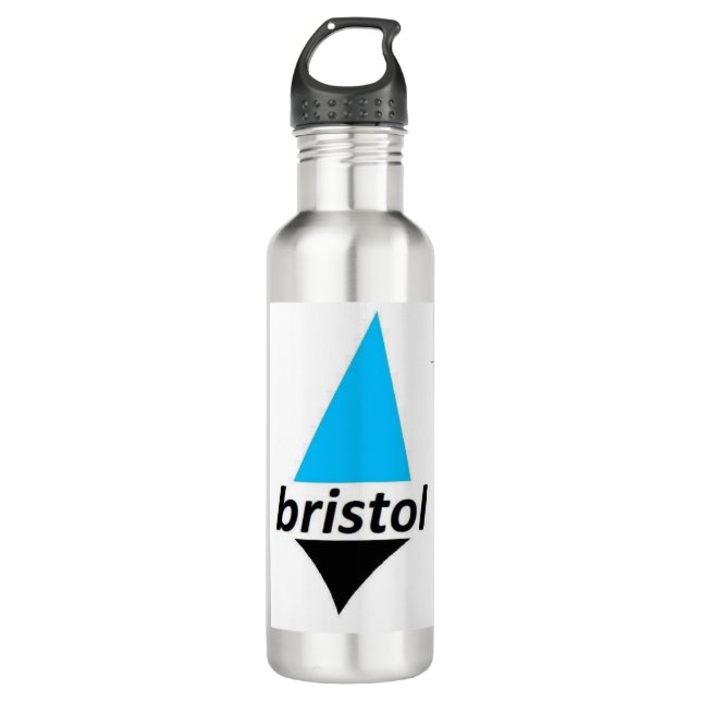 Bristol Yachts Stainless Steel Water Bottle (Front)