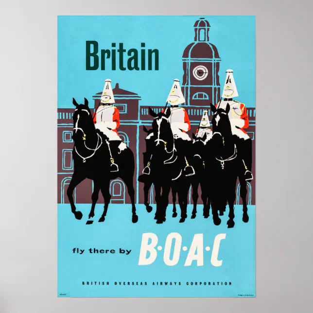 vintage boac posters