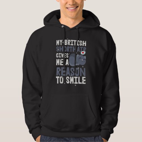 Britain  My British Shorthair Gives me a Reason to Hoodie
