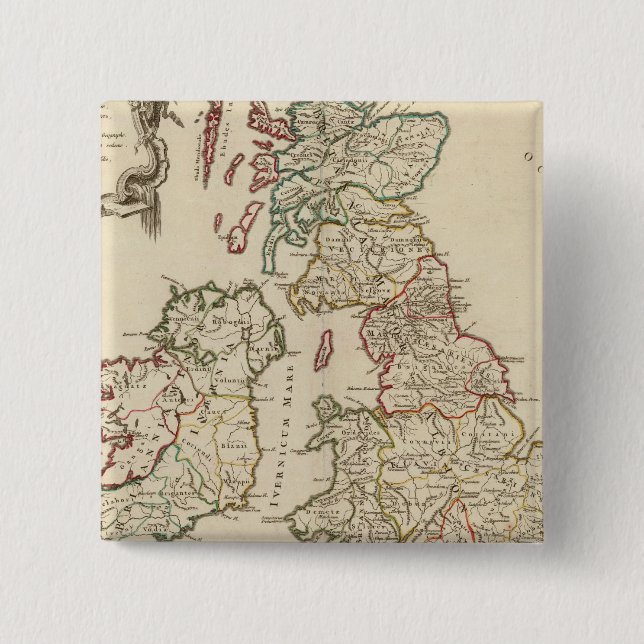 Britain Pinback Button (Front)