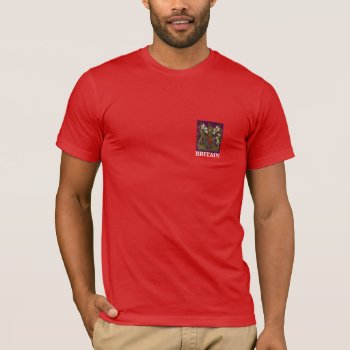 Britain T-shirt by Luzesky at Zazzle