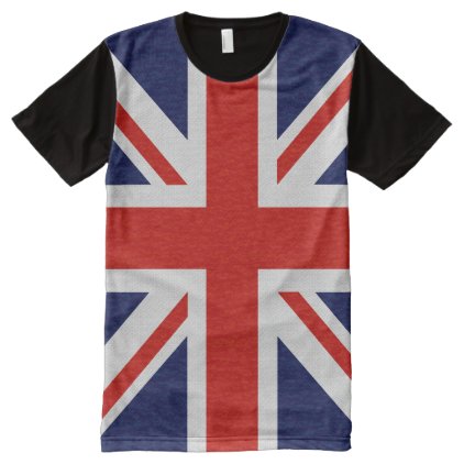 Britain UK Flag Blue Red White T-Shirt