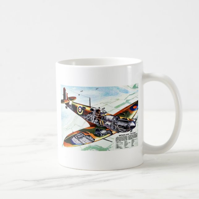 Britain's New Spitfire Coffee Mug (Right)