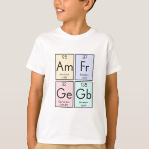 "Britanium" Chemical Elements Named After Nations T-Shirt