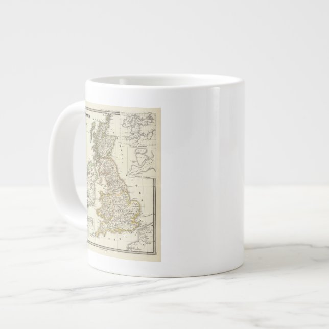 Britannia et Hibernia Large Coffee Mug (Front Left)