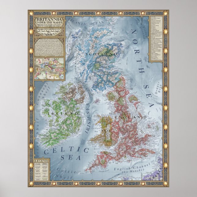 Britannia under the waves poster (Front)