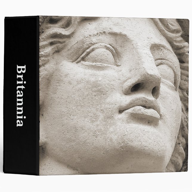 Britannia (Warm Toned) (2in) 3 Ring Binder (Front/Spine)