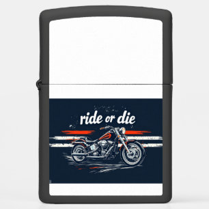 Brite-T Motorcycle Ride or Die 0019578 Zippo Lighter