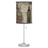 Britian England london clocktower big ben Table Lamp (Left)
