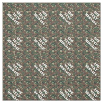 British 95 Green  Military Camouflage Fabric by Camouflage4you at Zazzle