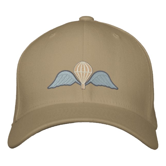 British Airborne Embroidered Baseball Cap (Front)