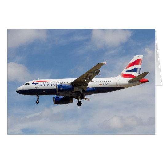 British Airways Airbus A319 (Front Horizontal)