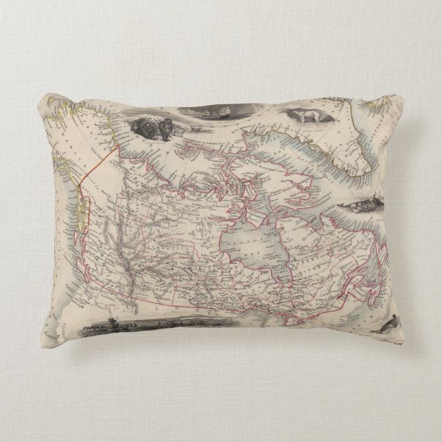 British America 2 Accent Pillow (Front)