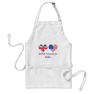 British American Baby Adult Apron