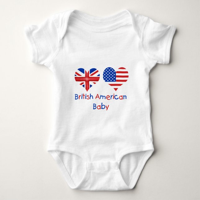 British American Baby Baby Bodysuit (Front)