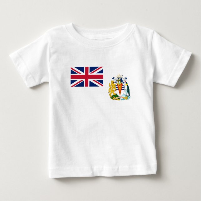 British Antarctic Territory Flag Baby T-Shirt (Front)