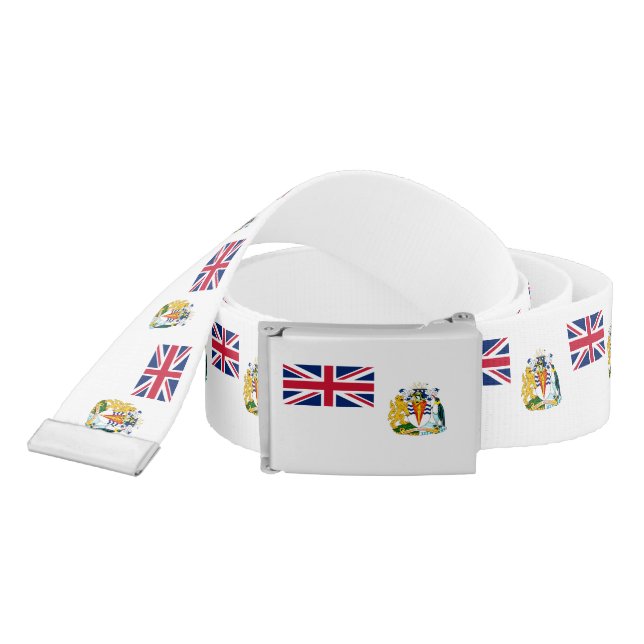 British Antarctic Territory Flag Belt (Snake)