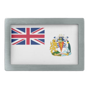 British Antarctic Territory Flag Belt Buckle