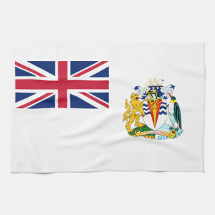 British Antarctic Territory Flag Kitchen Towel