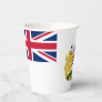 British Antarctic Territory Flag Paper Cups