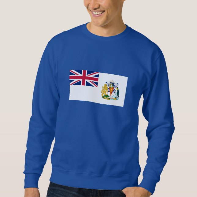 British Antarctic Territory Flag Sweatshirt (Front)