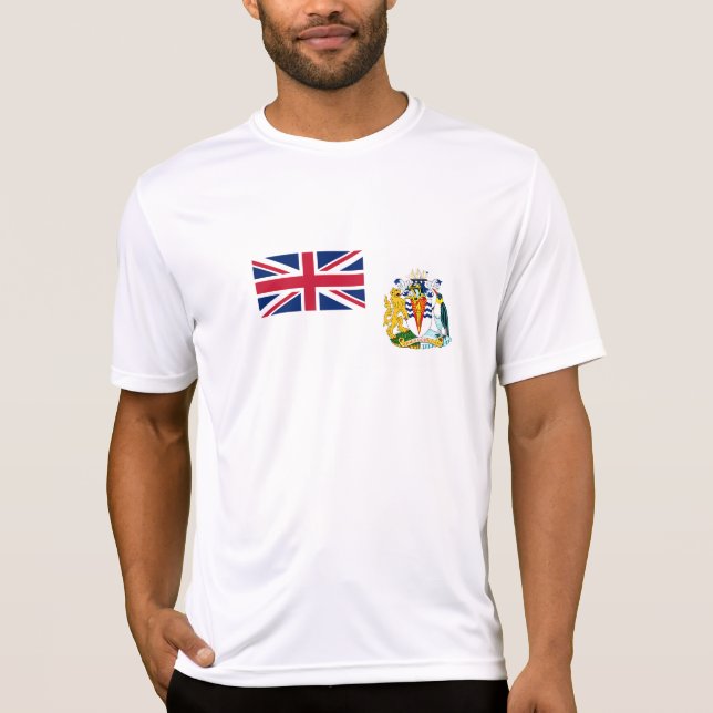 British Antarctic Territory Flag T-Shirt (Front)