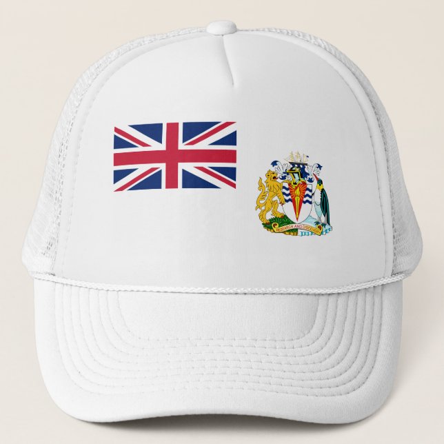 British Antarctic Territory Flag Trucker Hat (Front)