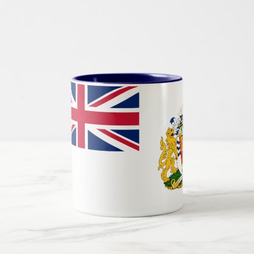 British Antarctic Territory Flag Two_Tone Coffee Mug