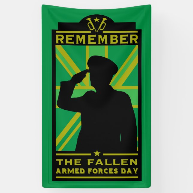 British Armed Forces Day Banner (Vertical)