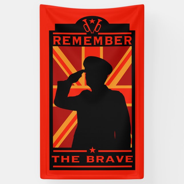 British Armed Forces Day Banner (Vertical)