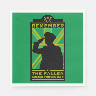 British Armed Forces Day Napkins