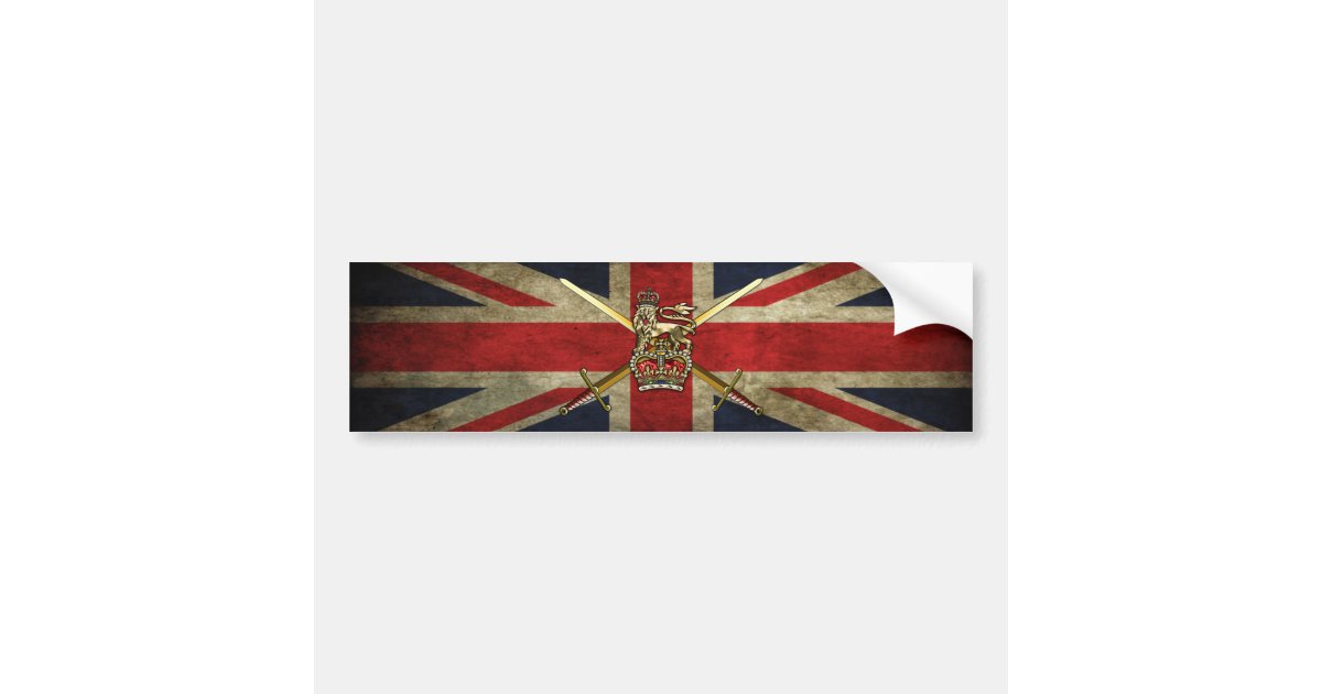British Army Bumper Sticker | Zazzle