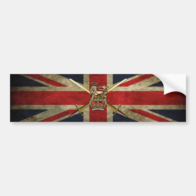 British Army Bumper Sticker (Front)