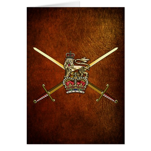 British Army Cards (Front)