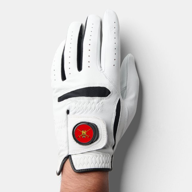 British Army flag (non-cerimonial) Golf Glove (Front)