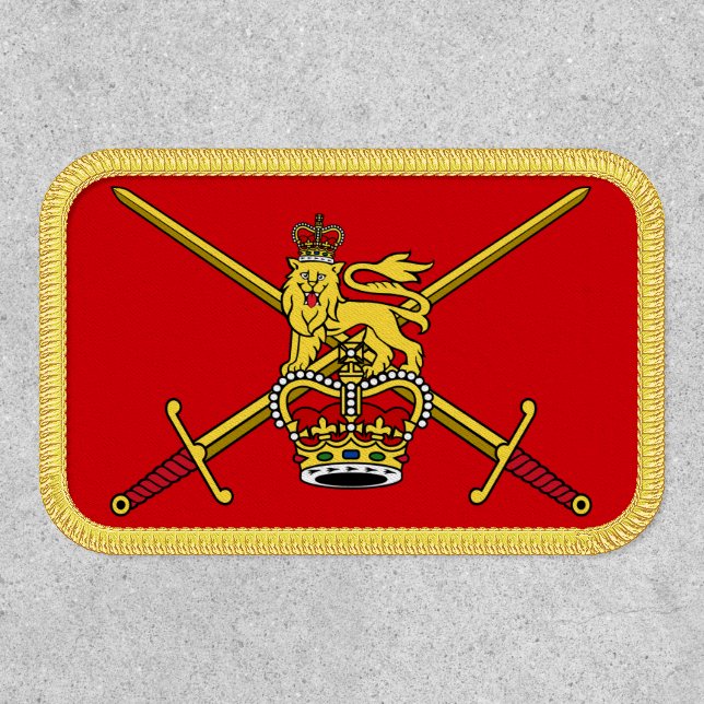 British Army flag (non-cerimonial) Patch (Front)