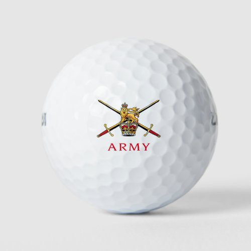 British Army Logo Golf Balls