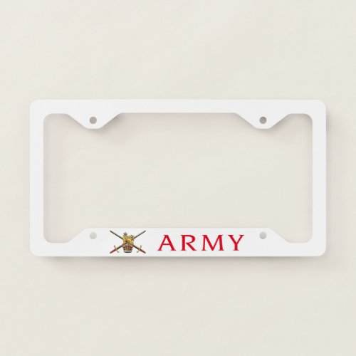 British Army Logo License Plate Frame