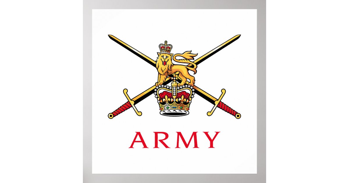 British Army Logo Poster | Zazzle